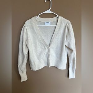 cropped cardigan